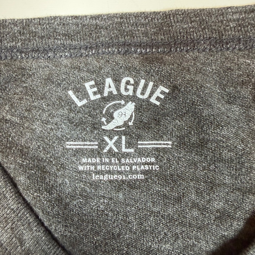 League 91 South Carolina Gamecocks Mens XL T-Shirt Heather Grey NCAA Tri-Blend - Picture 3 of 5